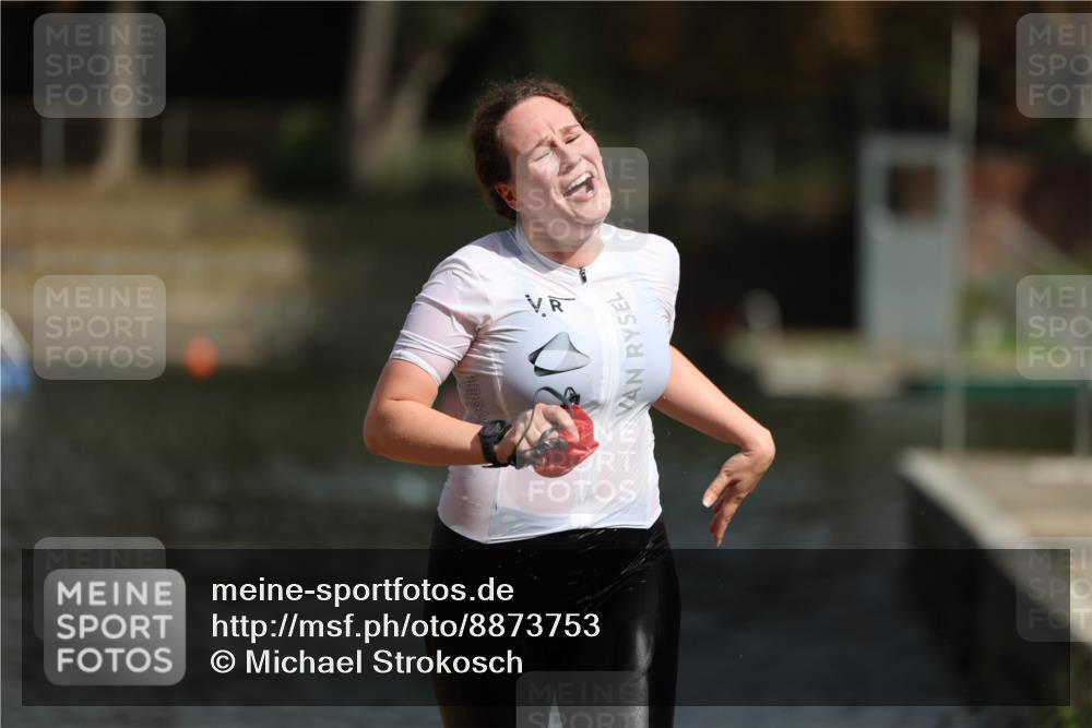14.09.2025 - Stadtparktriathlon Michael Strokosch http://msf.ph/oto/8873753 14.09.2025 12:15:35 Schwimmen 1278 meine-sportfotos.de