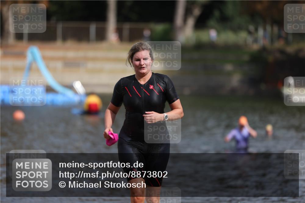 14.09.2025 - Stadtparktriathlon Michael Strokosch http://msf.ph/oto/8873802 14.09.2025 12:16:55 Schwimmen 1246 meine-sportfotos.de