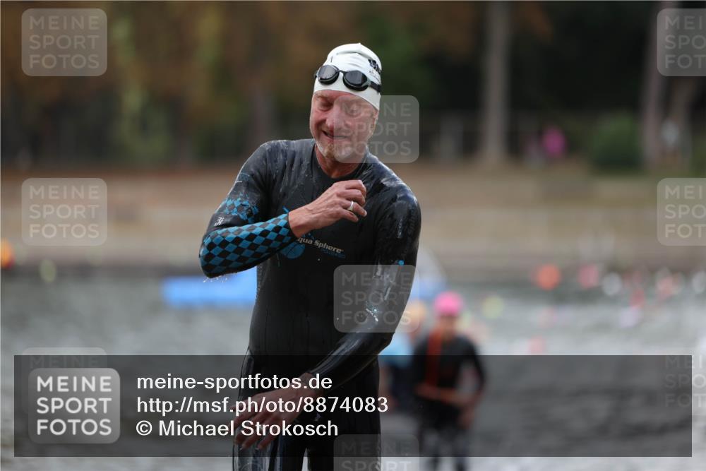 14.09.2025 - Stadtparktriathlon Michael Strokosch http://msf.ph/oto/8874083 14.09.2025 12:31:13 Schwimmen 1340, 1352, 1356, 1405 meine-sportfotos.de