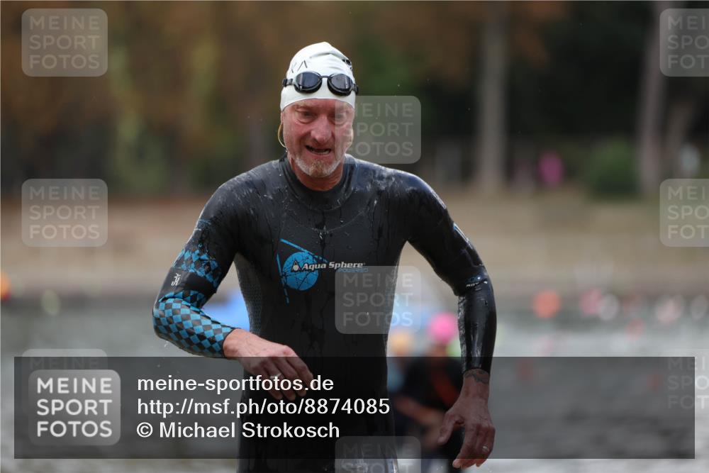 14.09.2025 - Stadtparktriathlon Michael Strokosch http://msf.ph/oto/8874085 14.09.2025 12:31:13 Schwimmen 1340, 1352, 1356, 1405 meine-sportfotos.de