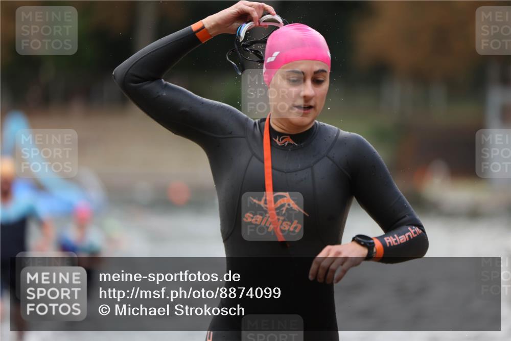 14.09.2025 - Stadtparktriathlon Michael Strokosch http://msf.ph/oto/8874099 14.09.2025 12:31:19 Schwimmen 1340, 1352, 1386 meine-sportfotos.de