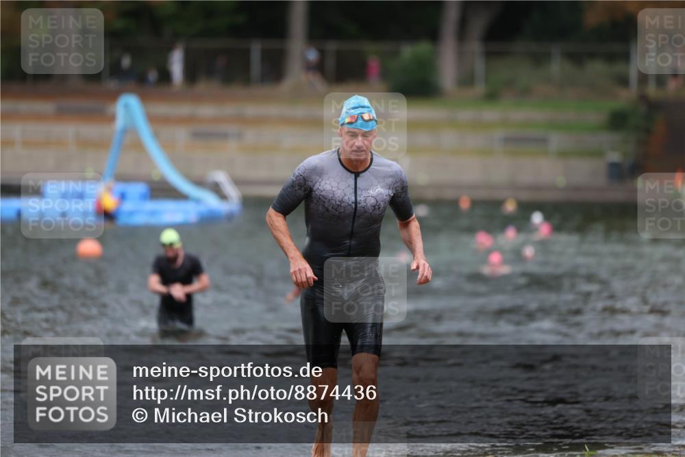 14.09.2025 - Stadtparktriathlon Michael Strokosch http://msf.ph/oto/8874436 14.09.2025 12:33:47 Schwimmen 1347 meine-sportfotos.de