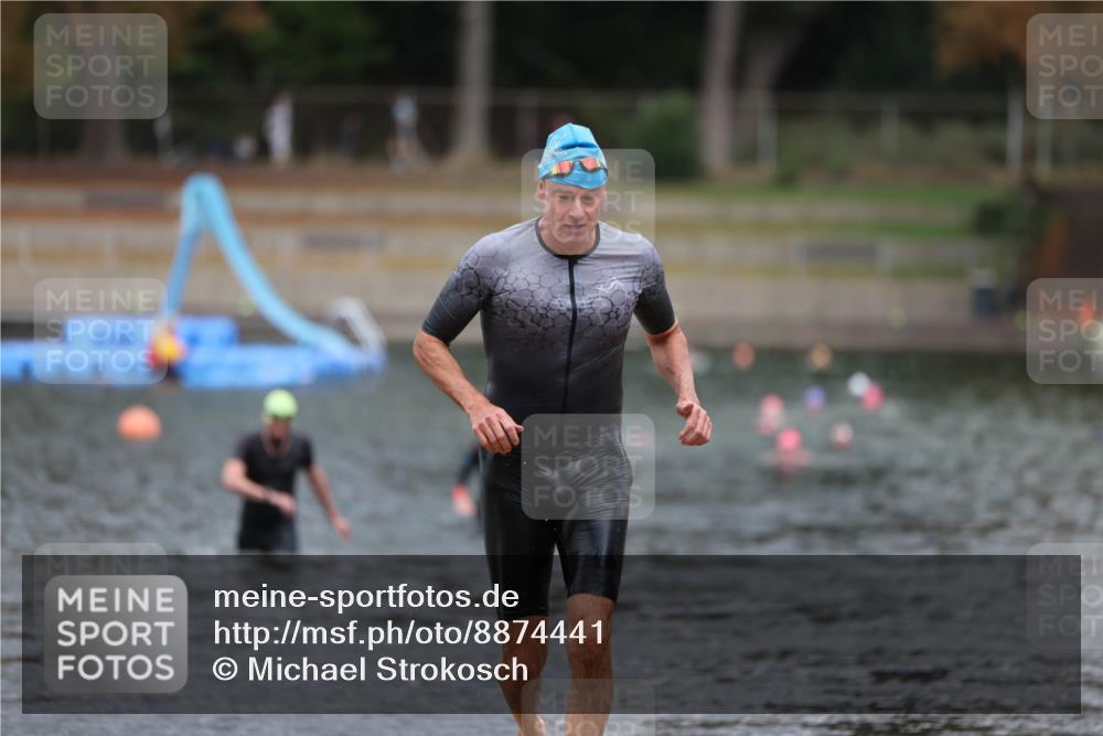 14.09.2025 - Stadtparktriathlon Michael Strokosch http://msf.ph/oto/8874441 14.09.2025 12:33:48 Schwimmen 1347 meine-sportfotos.de