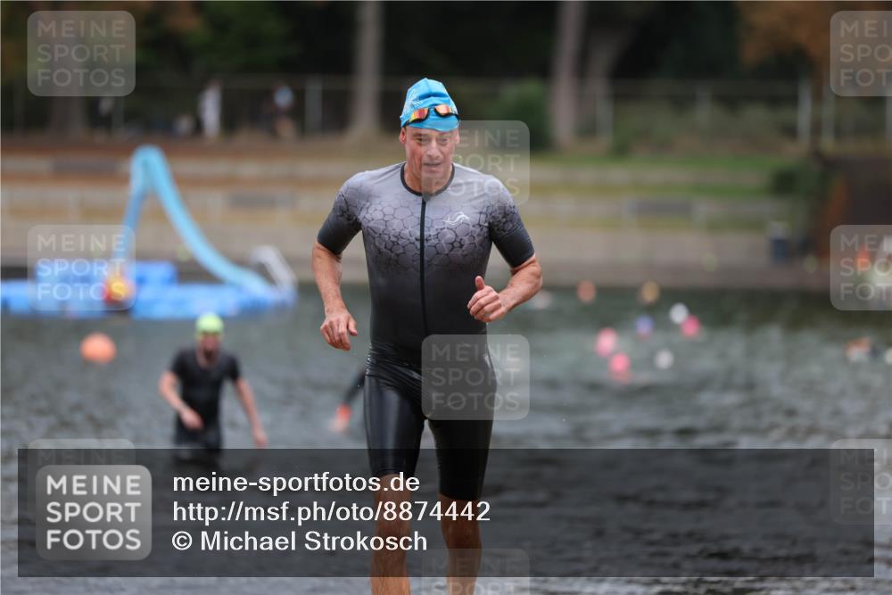 14.09.2025 - Stadtparktriathlon Michael Strokosch http://msf.ph/oto/8874442 14.09.2025 12:33:48 Schwimmen 1347 meine-sportfotos.de