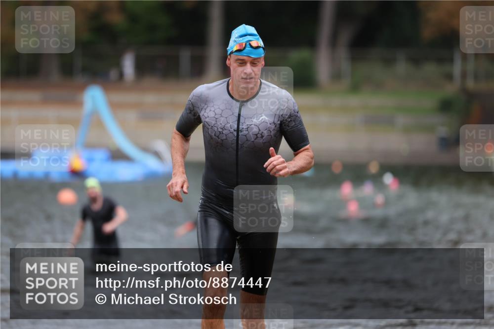 14.09.2025 - Stadtparktriathlon Michael Strokosch http://msf.ph/oto/8874447 14.09.2025 12:33:49 Schwimmen 1347 meine-sportfotos.de