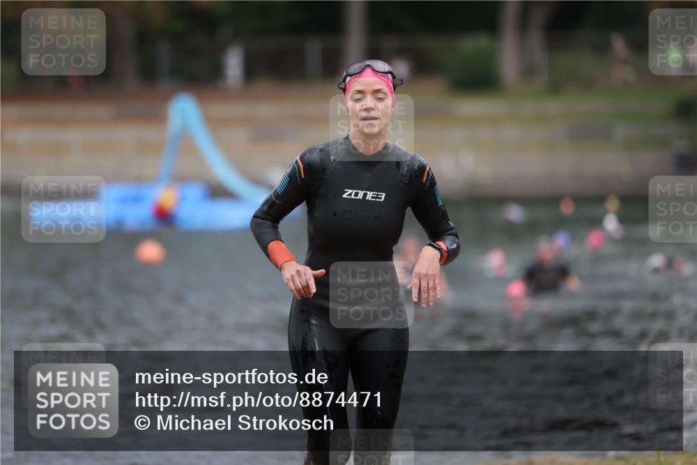 14.09.2025 - Stadtparktriathlon Michael Strokosch http://msf.ph/oto/8874471 14.09.2025 12:34:08 Schwimmen 1332 meine-sportfotos.de