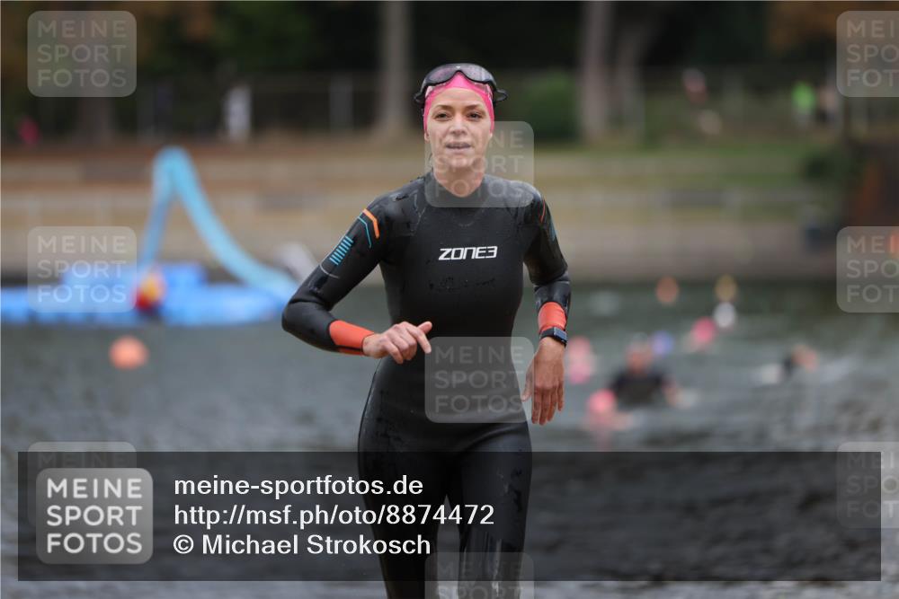 14.09.2025 - Stadtparktriathlon Michael Strokosch http://msf.ph/oto/8874472 14.09.2025 12:34:08 Schwimmen 1332 meine-sportfotos.de