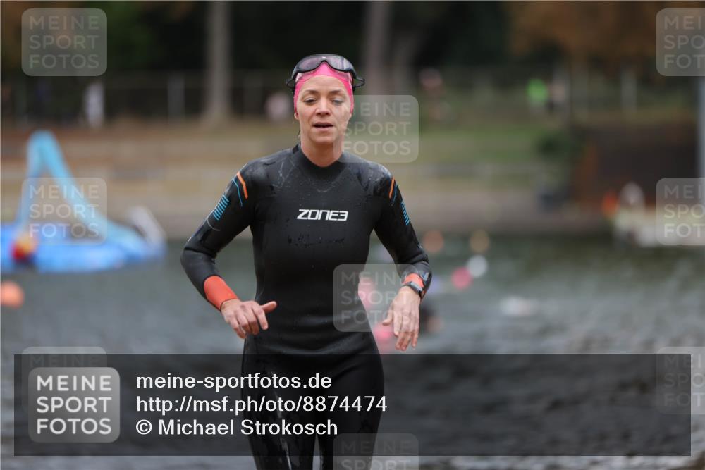 14.09.2025 - Stadtparktriathlon Michael Strokosch http://msf.ph/oto/8874474 14.09.2025 12:34:09 Schwimmen 1332 meine-sportfotos.de