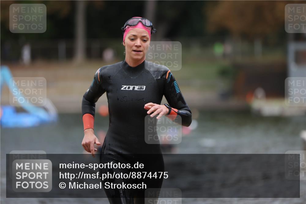 14.09.2025 - Stadtparktriathlon Michael Strokosch http://msf.ph/oto/8874475 14.09.2025 12:34:09 Schwimmen 1332 meine-sportfotos.de