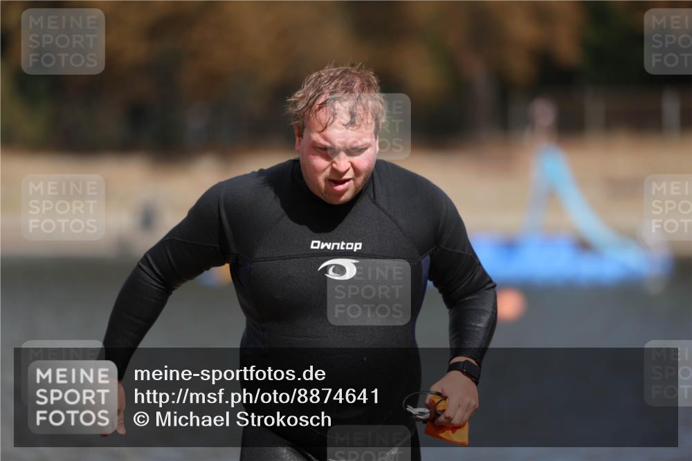 14.09.2025 - Stadtparktriathlon Michael Strokosch http://msf.ph/oto/8874641 14.09.2025 12:38:32 Schwimmen 1376 meine-sportfotos.de