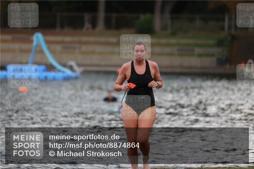 14.09.2025 - Stadtparktriathlon Michael Strokosch http://msf.ph/oto/8874864 14.09.2025 12:50:46 Schwimmen 1446 meine-sportfotos.de