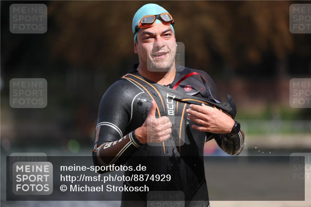 14.09.2025 - Stadtparktriathlon Michael Strokosch http://msf.ph/oto/8874929 14.09.2025 12:51:18 Schwimmen  meine-sportfotos.de