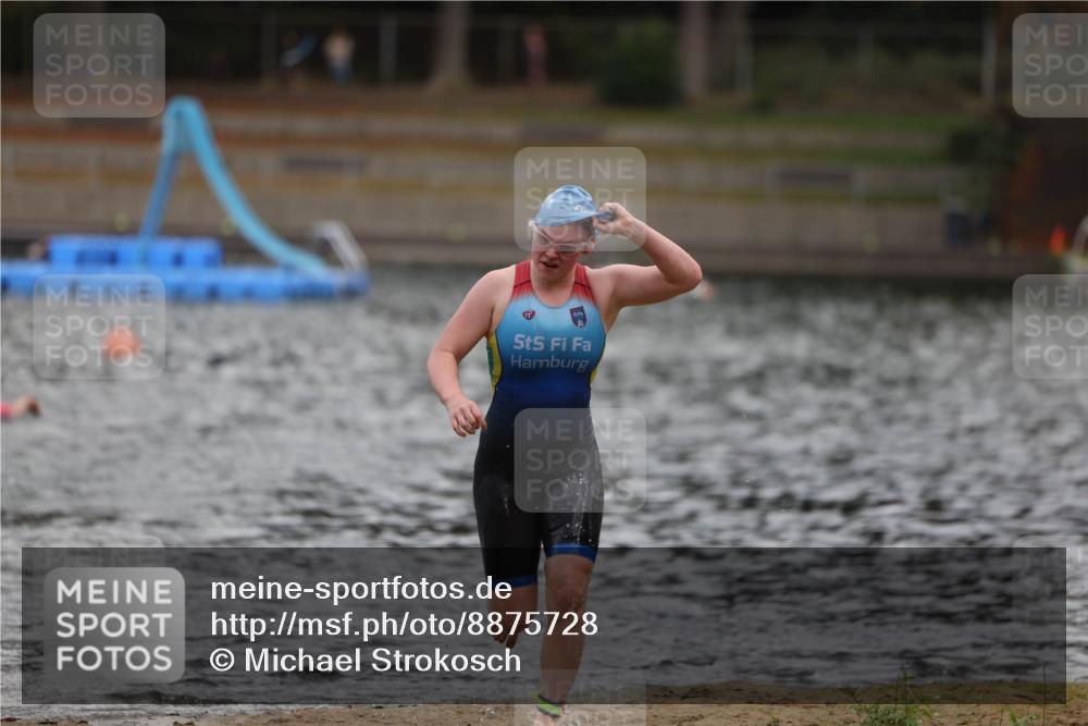 14.09.2025 - Stadtparktriathlon Michael Strokosch http://msf.ph/oto/8875728 14.09.2025 13:09:10 Schwimmen 1525, 1530, 1541 meine-sportfotos.de