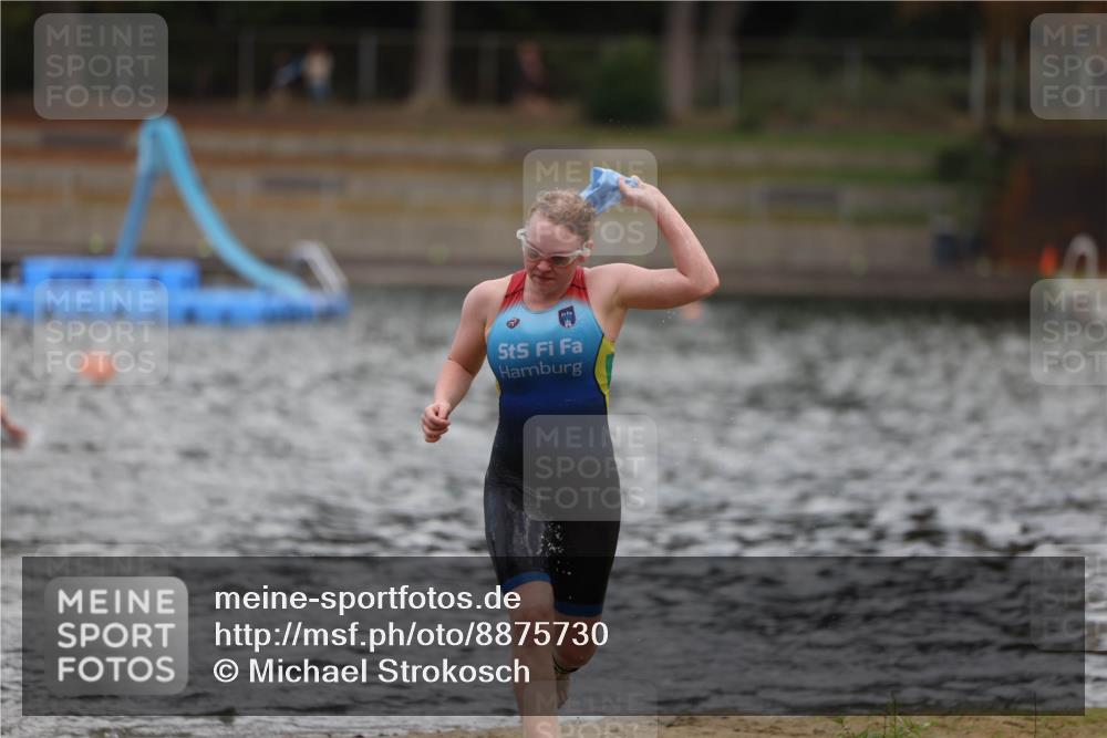14.09.2025 - Stadtparktriathlon Michael Strokosch http://msf.ph/oto/8875730 14.09.2025 13:09:11 Schwimmen 1525, 1530, 1541 meine-sportfotos.de