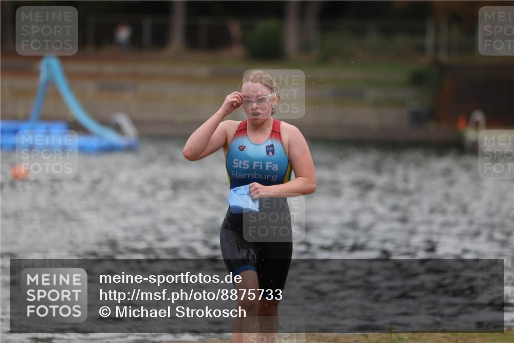 14.09.2025 - Stadtparktriathlon Michael Strokosch http://msf.ph/oto/8875733 14.09.2025 13:09:11 Schwimmen 1525, 1530, 1541 meine-sportfotos.de