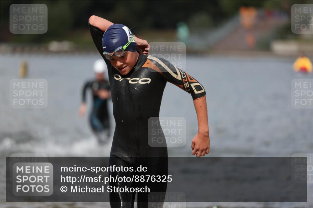 14.09.2025 - Stadtparktriathlon Michael Strokosch http://msf.ph/oto/8876325 14.09.2025 13:16:31 Schwimmen 1578, 1579, 1580, 1594, 1616 meine-sportfotos.de