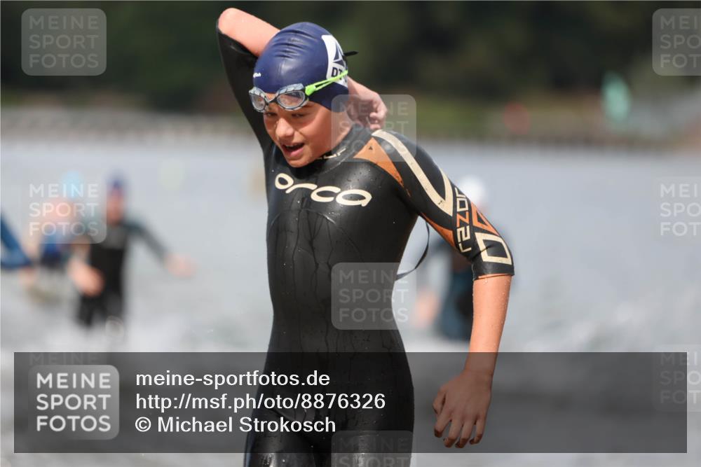 14.09.2025 - Stadtparktriathlon Michael Strokosch http://msf.ph/oto/8876326 14.09.2025 13:16:31 Schwimmen 1578, 1579, 1580, 1594, 1616 meine-sportfotos.de