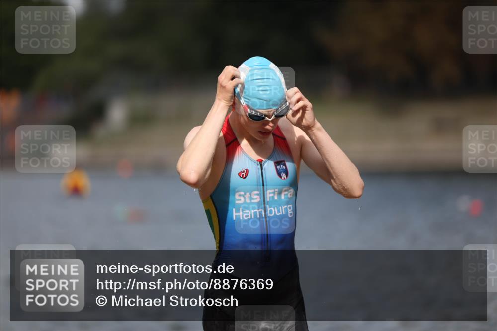 14.09.2025 - Stadtparktriathlon Michael Strokosch http://msf.ph/oto/8876369 14.09.2025 13:16:42 Schwimmen 1616 meine-sportfotos.de