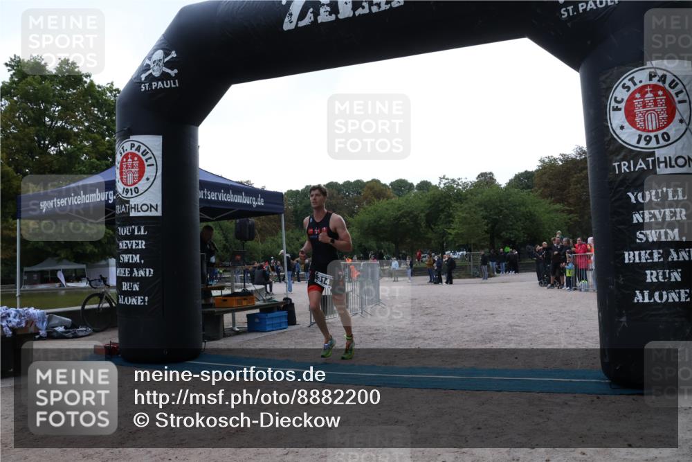 14.09.2025 - Stadtparktriathlon Strokosch-Dieckow http://msf.ph/oto/8882200 14.09.2025 09:44:26 Ziel 314 meine-sportfotos.de
