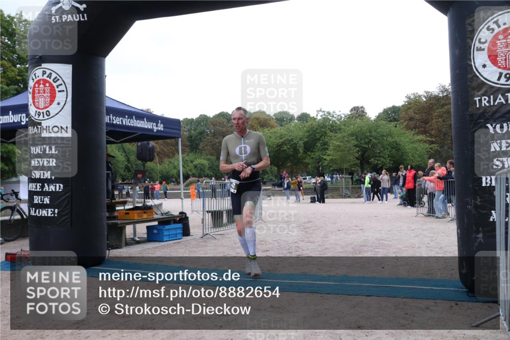 14.09.2025 - Stadtparktriathlon Strokosch-Dieckow http://msf.ph/oto/8882654 14.09.2025 09:50:37 Ziel 303, 348 meine-sportfotos.de