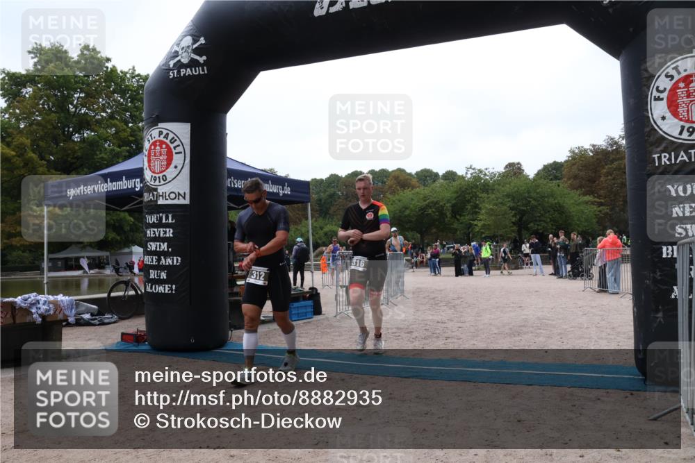 14.09.2025 - Stadtparktriathlon Strokosch-Dieckow http://msf.ph/oto/8882935 14.09.2025 09:55:39 Ziel 312, 316, 414, 435 meine-sportfotos.de
