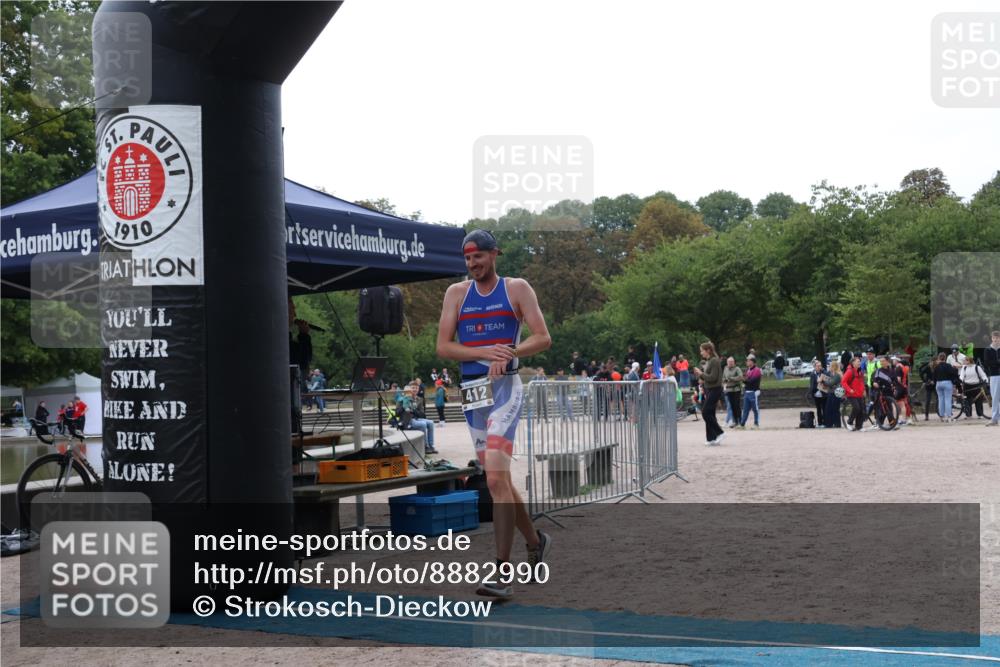 14.09.2025 - Stadtparktriathlon Strokosch-Dieckow http://msf.ph/oto/8882990 14.09.2025 09:56:56 Ziel 412 meine-sportfotos.de