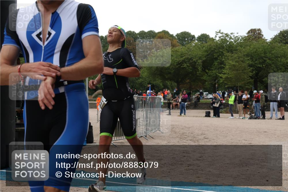 14.09.2025 - Stadtparktriathlon Strokosch-Dieckow http://msf.ph/oto/8883079 14.09.2025 09:58:11 Ziel 311, 389 meine-sportfotos.de