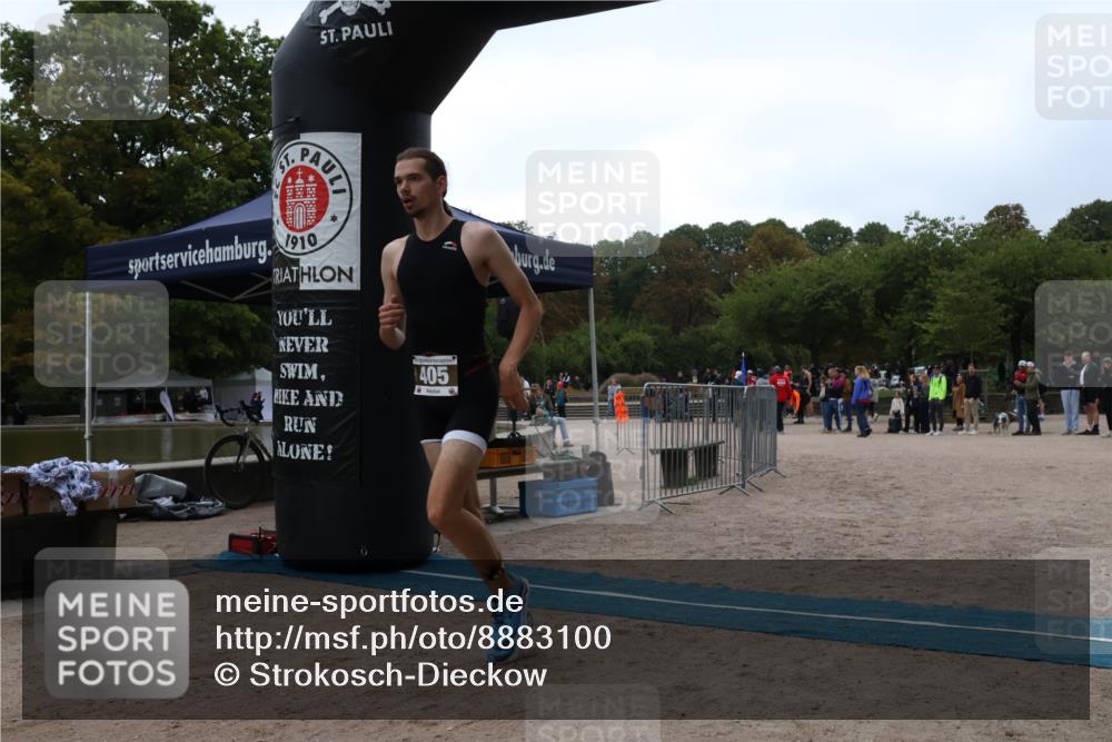 14.09.2025 - Stadtparktriathlon Strokosch-Dieckow http://msf.ph/oto/8883100 14.09.2025 09:59:35 Ziel 405 meine-sportfotos.de