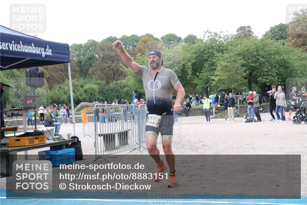 14.09.2025 - Stadtparktriathlon Strokosch-Dieckow http://msf.ph/oto/8883151 14.09.2025 10:01:01 Ziel 346 meine-sportfotos.de