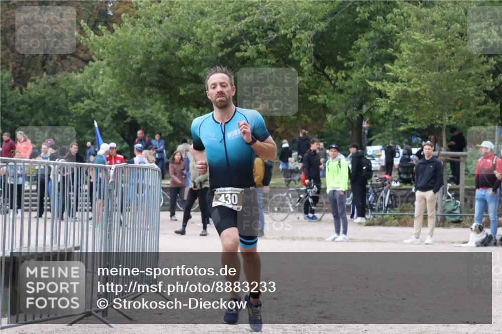 14.09.2025 - Stadtparktriathlon Strokosch-Dieckow http://msf.ph/oto/8883233 14.09.2025 10:03:38 Ziel 430 meine-sportfotos.de