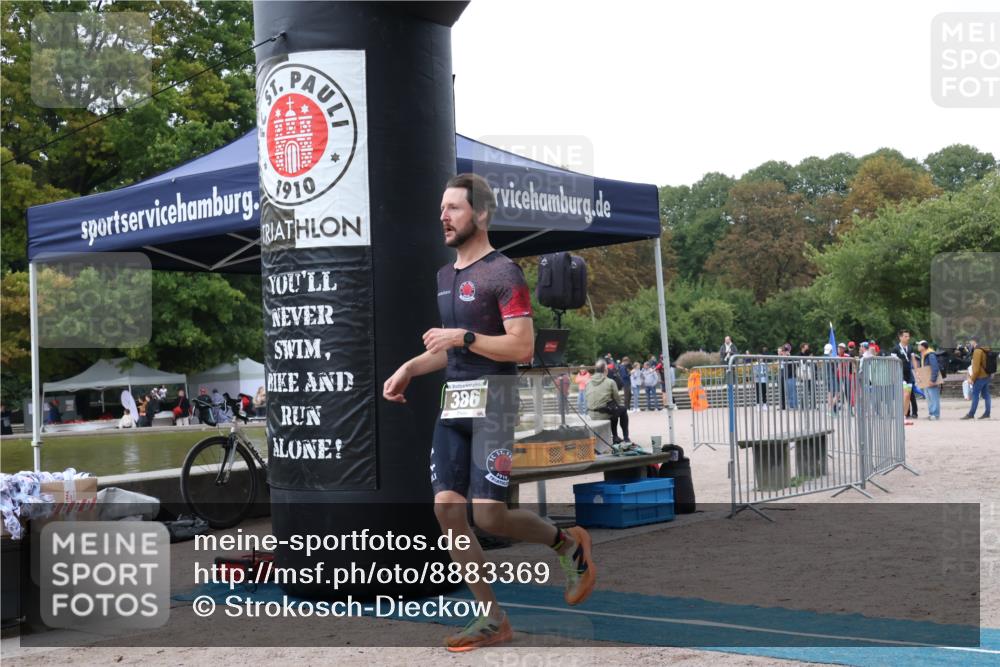 14.09.2025 - Stadtparktriathlon Strokosch-Dieckow http://msf.ph/oto/8883369 14.09.2025 10:06:42 Ziel 380, 386 meine-sportfotos.de