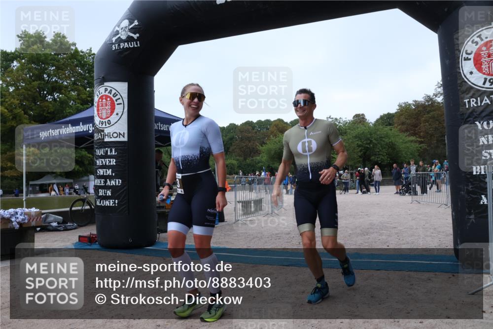 14.09.2025 - Stadtparktriathlon Strokosch-Dieckow http://msf.ph/oto/8883403 14.09.2025 10:07:44 Ziel 338, 473 meine-sportfotos.de