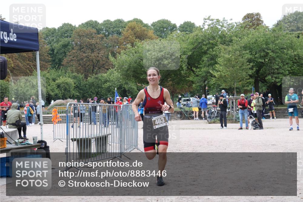 14.09.2025 - Stadtparktriathlon Strokosch-Dieckow http://msf.ph/oto/8883446 14.09.2025 10:09:42 Ziel 463 meine-sportfotos.de