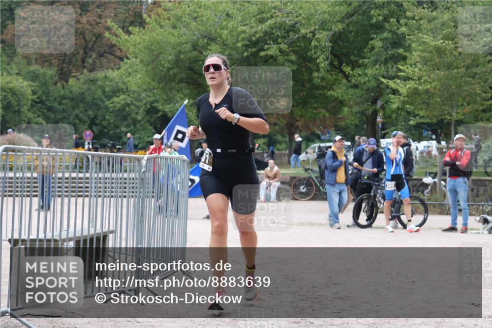 14.09.2025 - Stadtparktriathlon Strokosch-Dieckow http://msf.ph/oto/8883639 14.09.2025 10:15:32 Ziel 501 meine-sportfotos.de