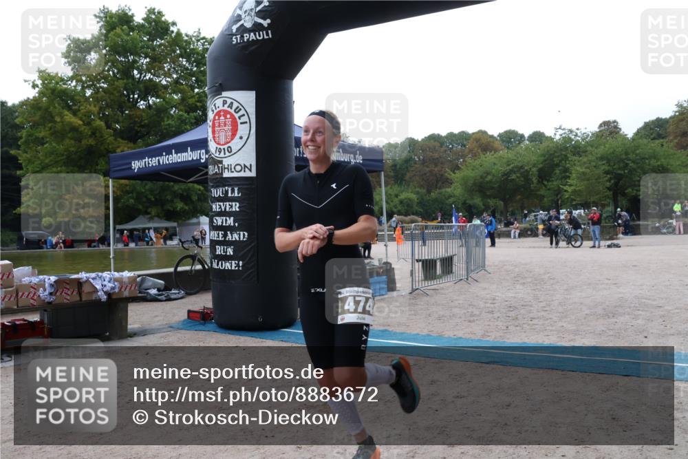 14.09.2025 - Stadtparktriathlon Strokosch-Dieckow http://msf.ph/oto/8883672 14.09.2025 10:16:12 Ziel 474 meine-sportfotos.de