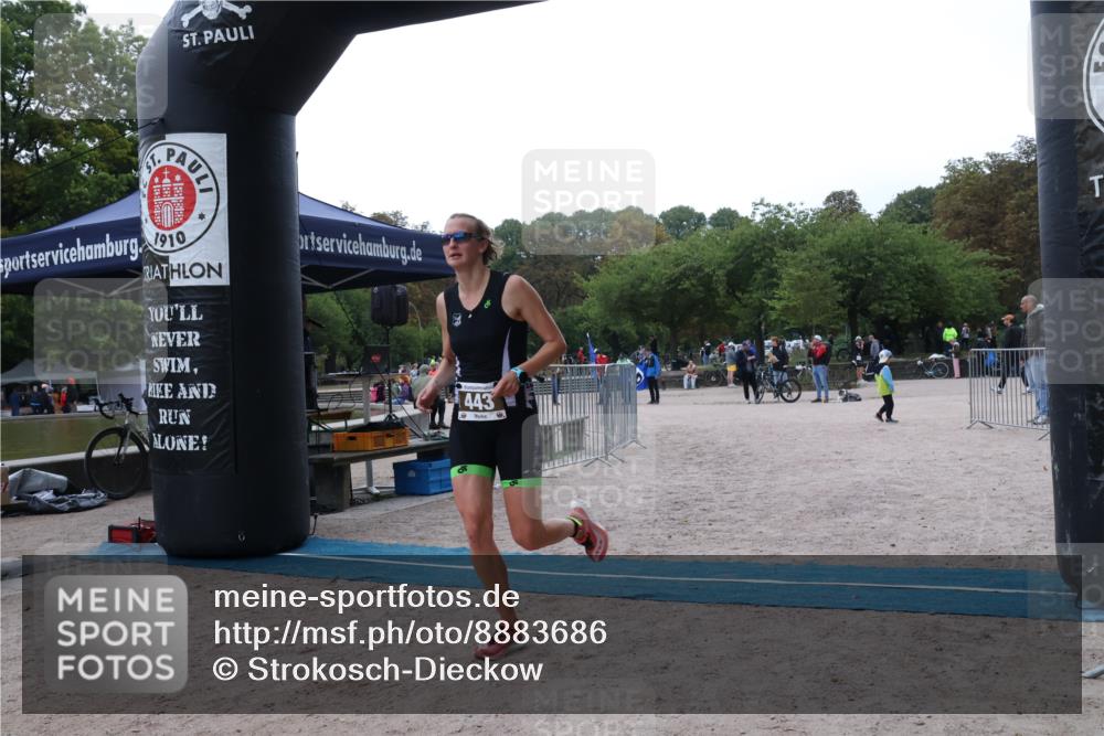 14.09.2025 - Stadtparktriathlon Strokosch-Dieckow http://msf.ph/oto/8883686 14.09.2025 10:16:24 Ziel 443 meine-sportfotos.de