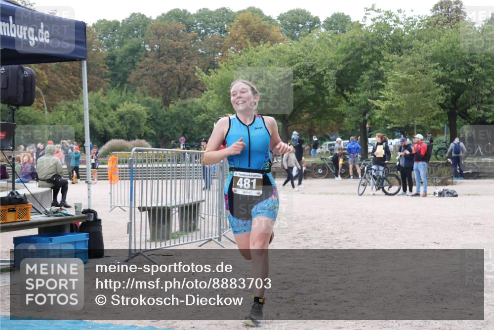 14.09.2025 - Stadtparktriathlon Strokosch-Dieckow http://msf.ph/oto/8883703 14.09.2025 10:16:45 Ziel 481 meine-sportfotos.de