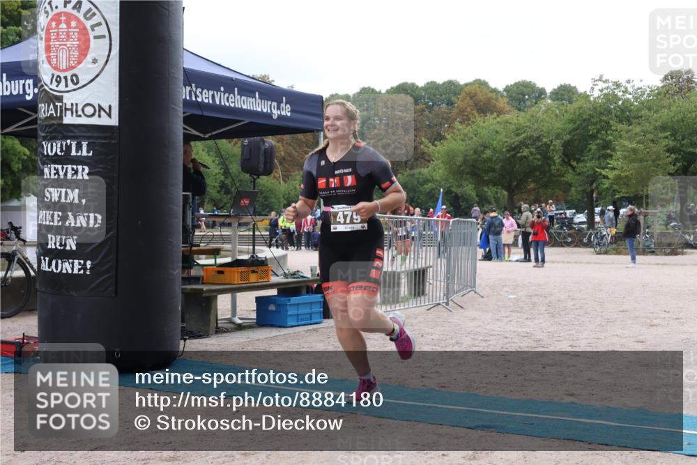 14.09.2025 - Stadtparktriathlon Strokosch-Dieckow http://msf.ph/oto/8884180 14.09.2025 10:27:04 Ziel 452, 479 meine-sportfotos.de