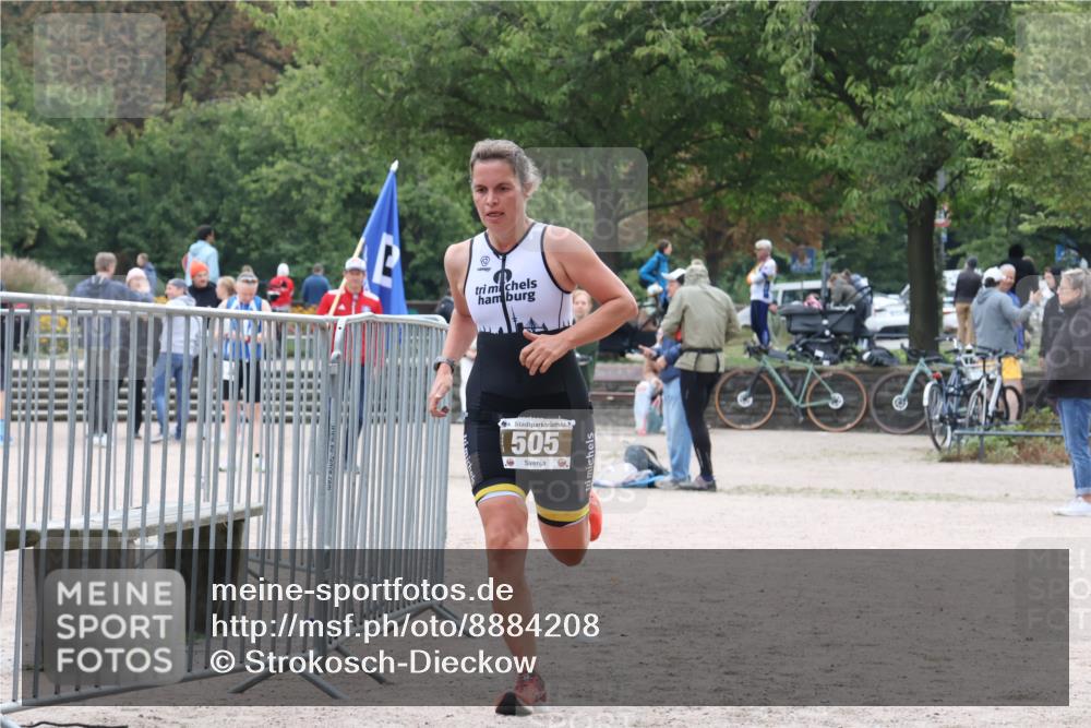 14.09.2025 - Stadtparktriathlon Strokosch-Dieckow http://msf.ph/oto/8884208 14.09.2025 10:27:30 Ziel 505 meine-sportfotos.de