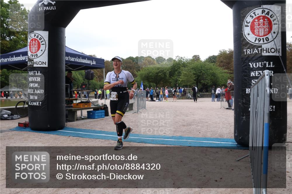 14.09.2025 - Stadtparktriathlon Strokosch-Dieckow http://msf.ph/oto/8884320 14.09.2025 10:29:01 Ziel 506 meine-sportfotos.de