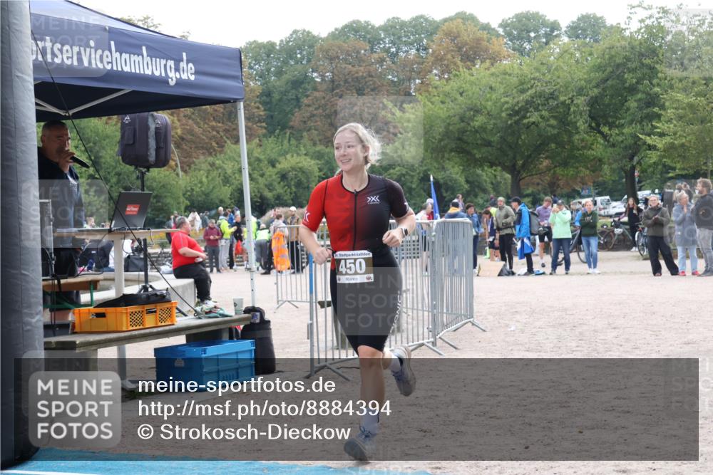 14.09.2025 - Stadtparktriathlon Strokosch-Dieckow http://msf.ph/oto/8884394 14.09.2025 10:34:11 Ziel 450 meine-sportfotos.de
