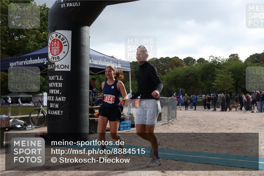 14.09.2025 - Stadtparktriathlon Strokosch-Dieckow http://msf.ph/oto/8884515 14.09.2025 10:40:34 Ziel 574 meine-sportfotos.de