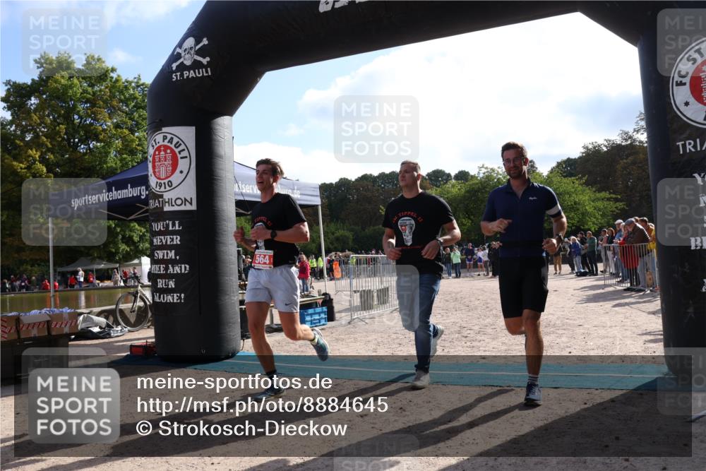 14.09.2025 - Stadtparktriathlon Strokosch-Dieckow http://msf.ph/oto/8884645 14.09.2025 10:48:16 Ziel 564 meine-sportfotos.de