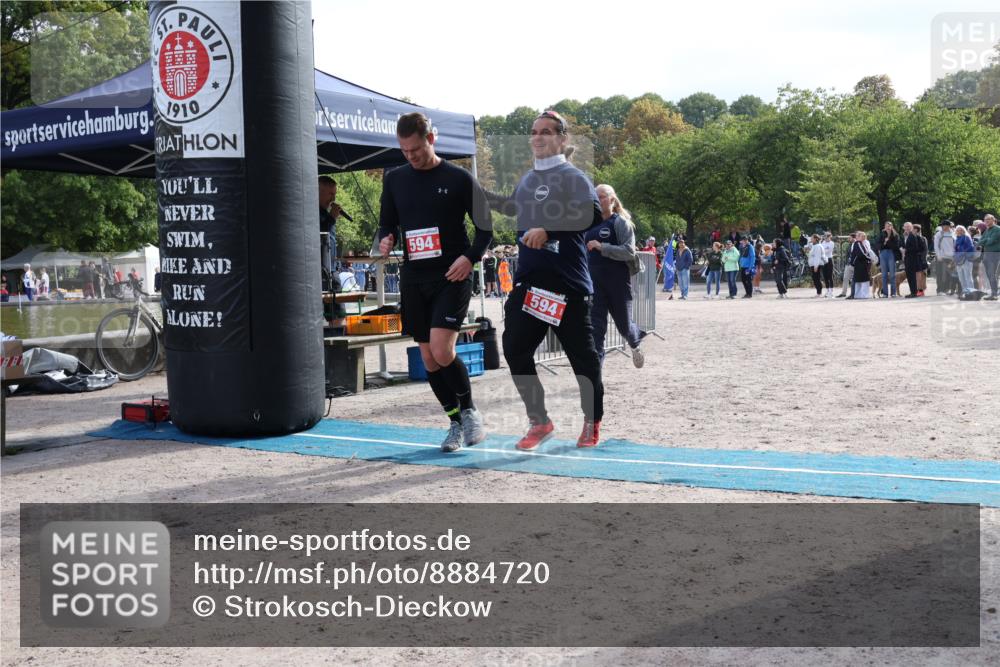 14.09.2025 - Stadtparktriathlon Strokosch-Dieckow http://msf.ph/oto/8884720 14.09.2025 10:52:12 Ziel 576, 594 meine-sportfotos.de