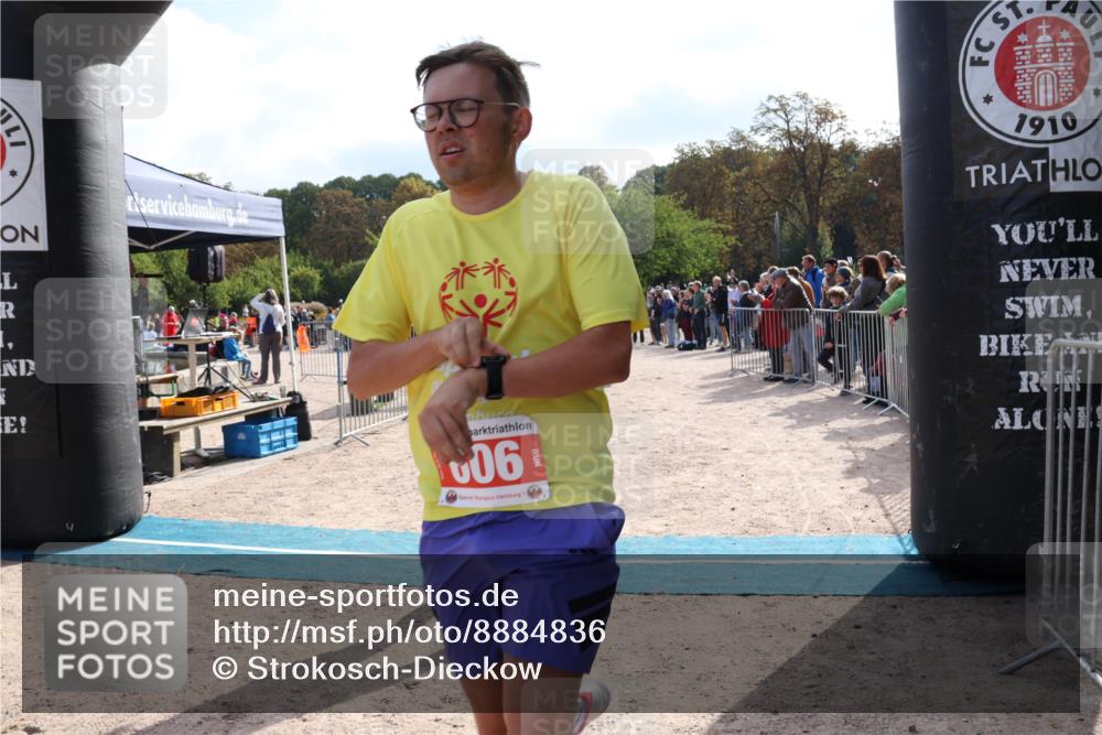 14.09.2025 - Stadtparktriathlon Strokosch-Dieckow http://msf.ph/oto/8884836 14.09.2025 10:55:38 Ziel 556, 580, 606 meine-sportfotos.de