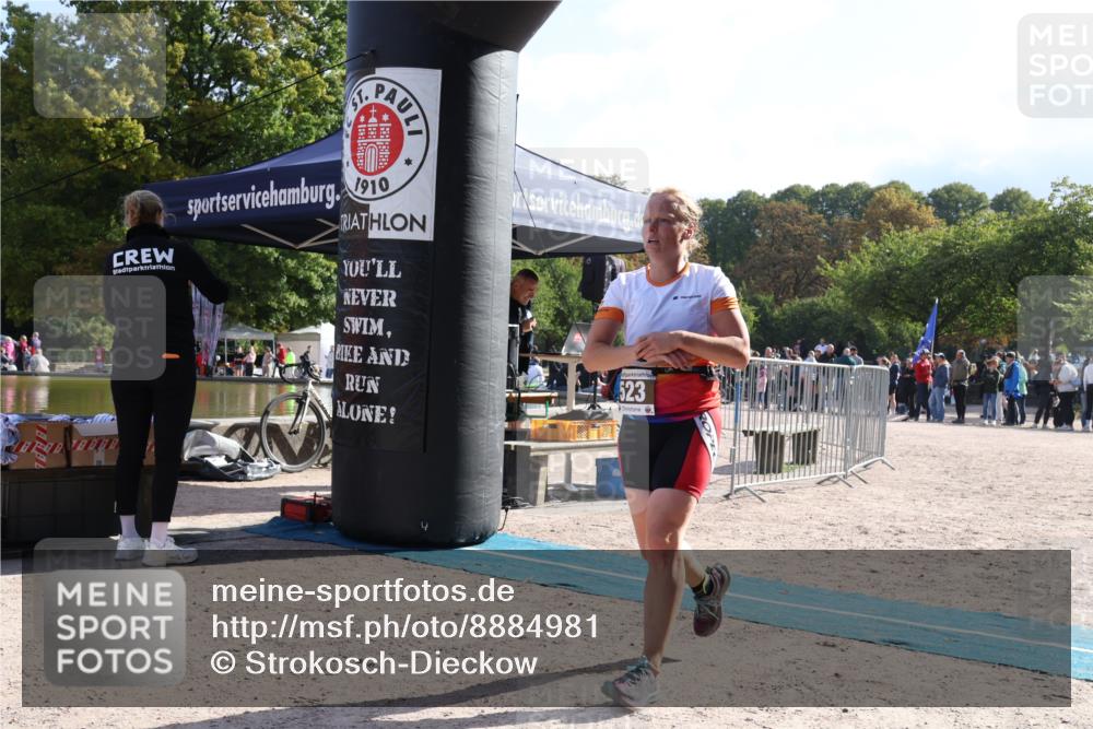 14.09.2025 - Stadtparktriathlon Strokosch-Dieckow http://msf.ph/oto/8884981 14.09.2025 10:59:00 Ziel 523 meine-sportfotos.de