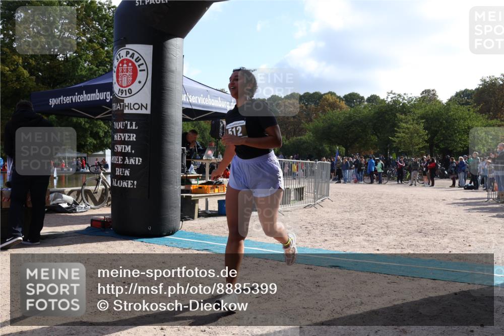 14.09.2025 - Stadtparktriathlon Strokosch-Dieckow http://msf.ph/oto/8885399 14.09.2025 11:06:43 Ziel 512 meine-sportfotos.de