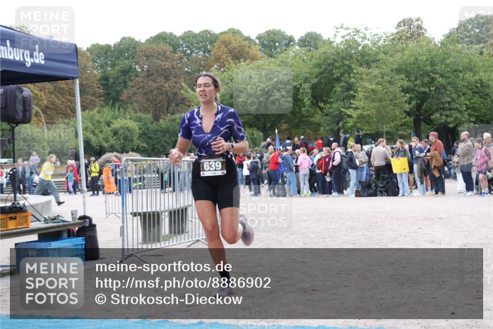 14.09.2025 - Stadtparktriathlon Strokosch-Dieckow http://msf.ph/oto/8886902 14.09.2025 11:30:37 Ziel 616, 639 meine-sportfotos.de
