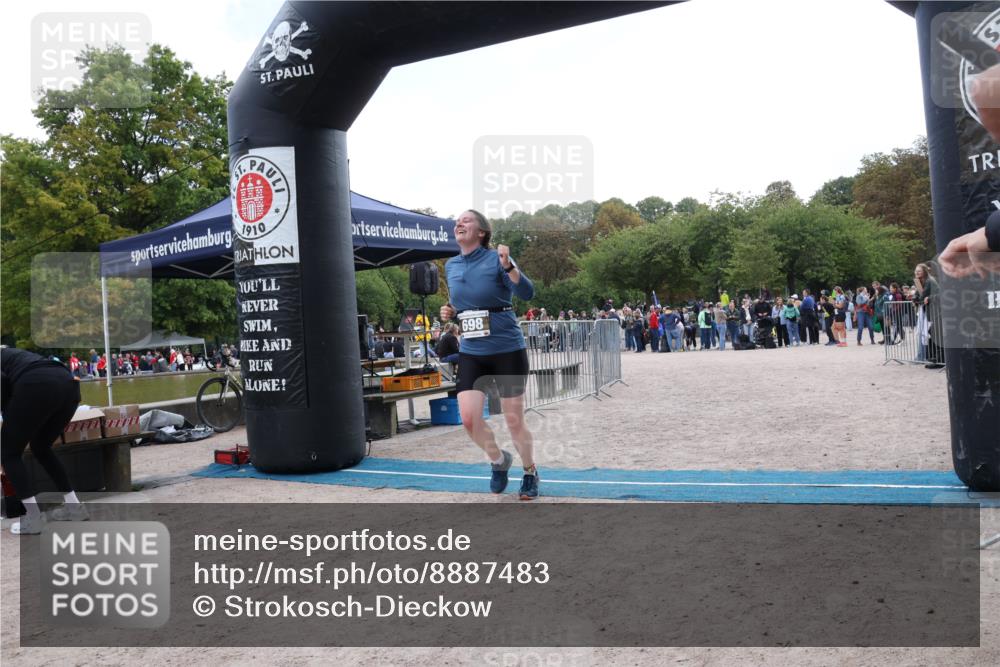 14.09.2025 - Stadtparktriathlon Strokosch-Dieckow http://msf.ph/oto/8887483 14.09.2025 11:41:10 Ziel 698 meine-sportfotos.de