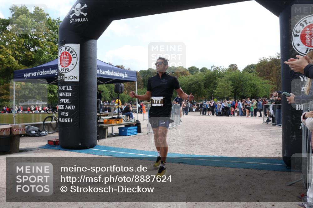 14.09.2025 - Stadtparktriathlon Strokosch-Dieckow http://msf.ph/oto/8887624 14.09.2025 11:44:42 Ziel 754, 777, 815 meine-sportfotos.de